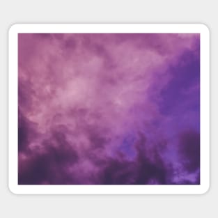 Purple Haze Sky Sticker